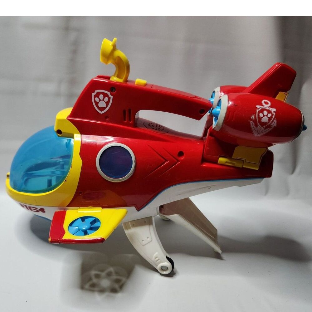 Paw Patrol Sub Patroller Rescue Vehicle Red Yellow Blue